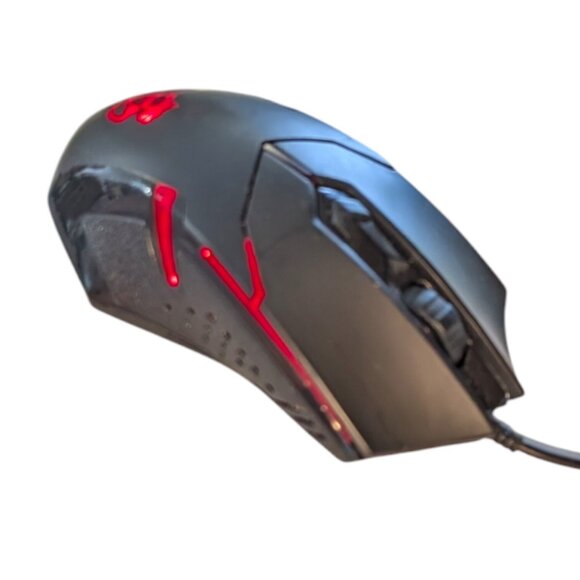 MSI Interceptor DS B1 Gaming Mouse - Red LED 5-Button - Tested Working - Picture 8 of 8